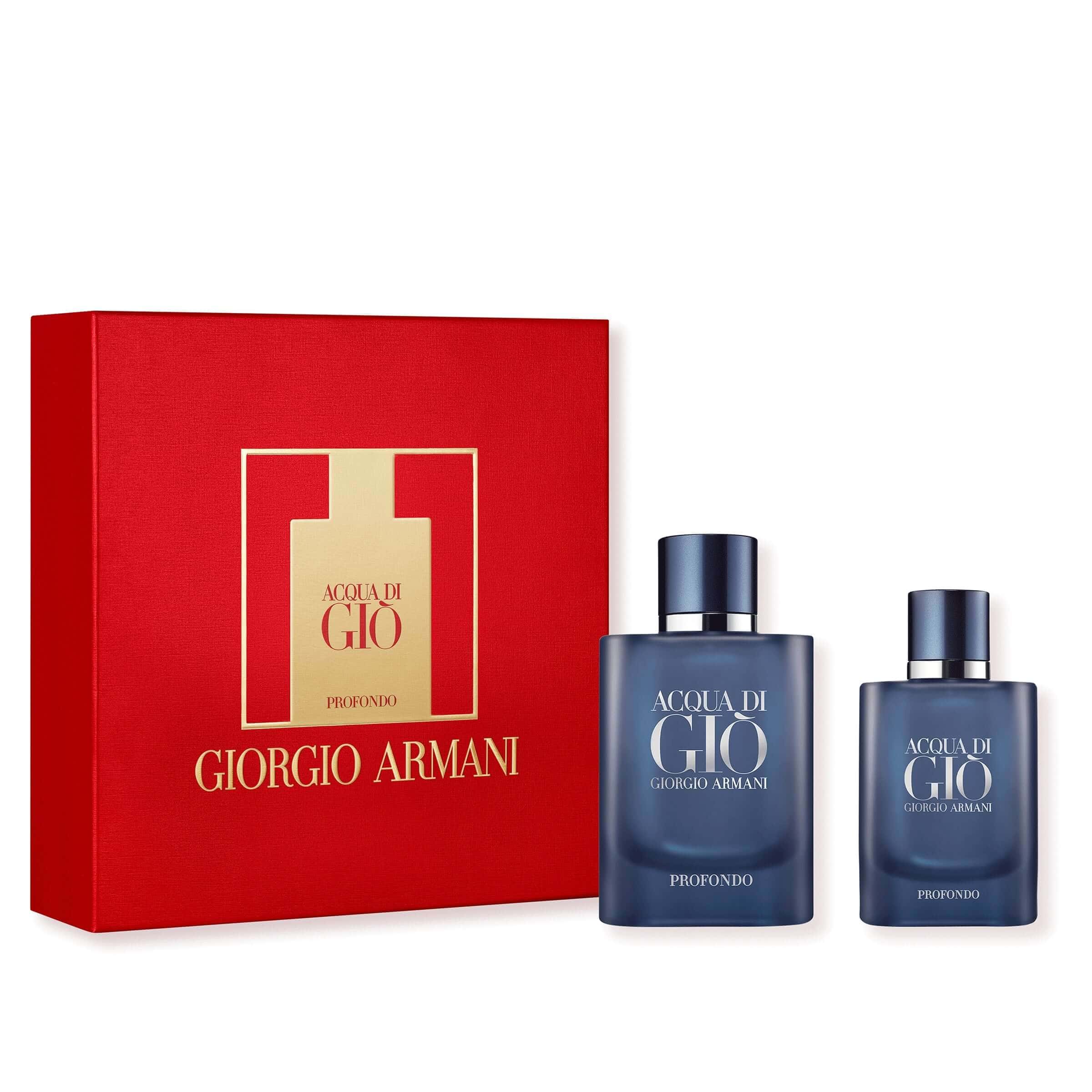 Acqua di Giò Profondo Eau de Parfum 75 ml Holiday gift set Armani beauty